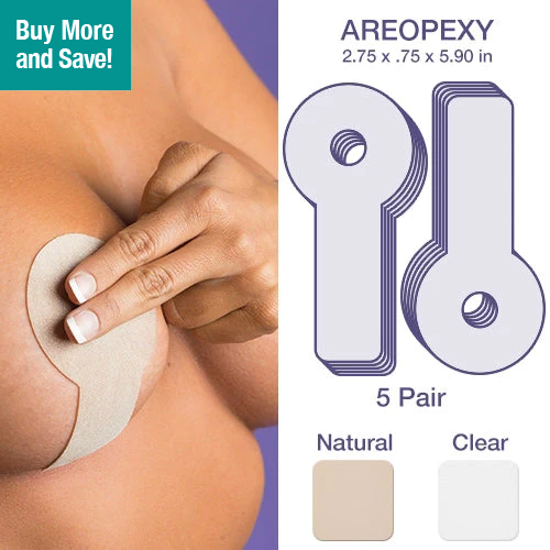24 Double-Sided Tapes for Breast Forms with 12 Skin Tac Wipes