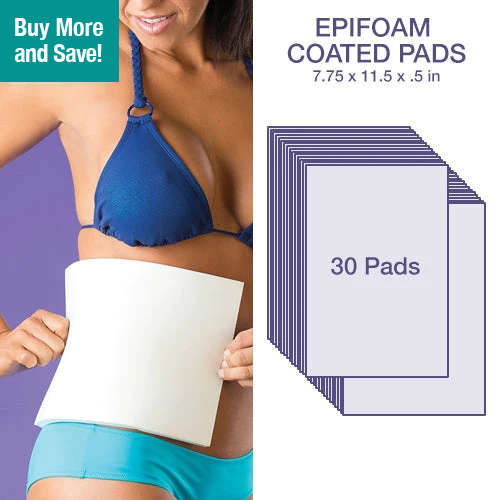 Foam Pads: 30 Pack Epifoam Uncoated - Superior Compression